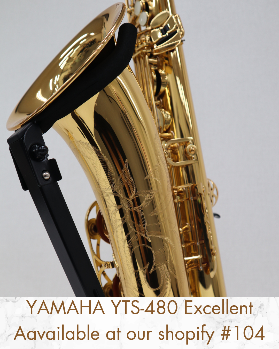 YAMAHA YTS-480 (E10588) Tenor Saxophone Excellent MADE IN JAPAN In Stock #104