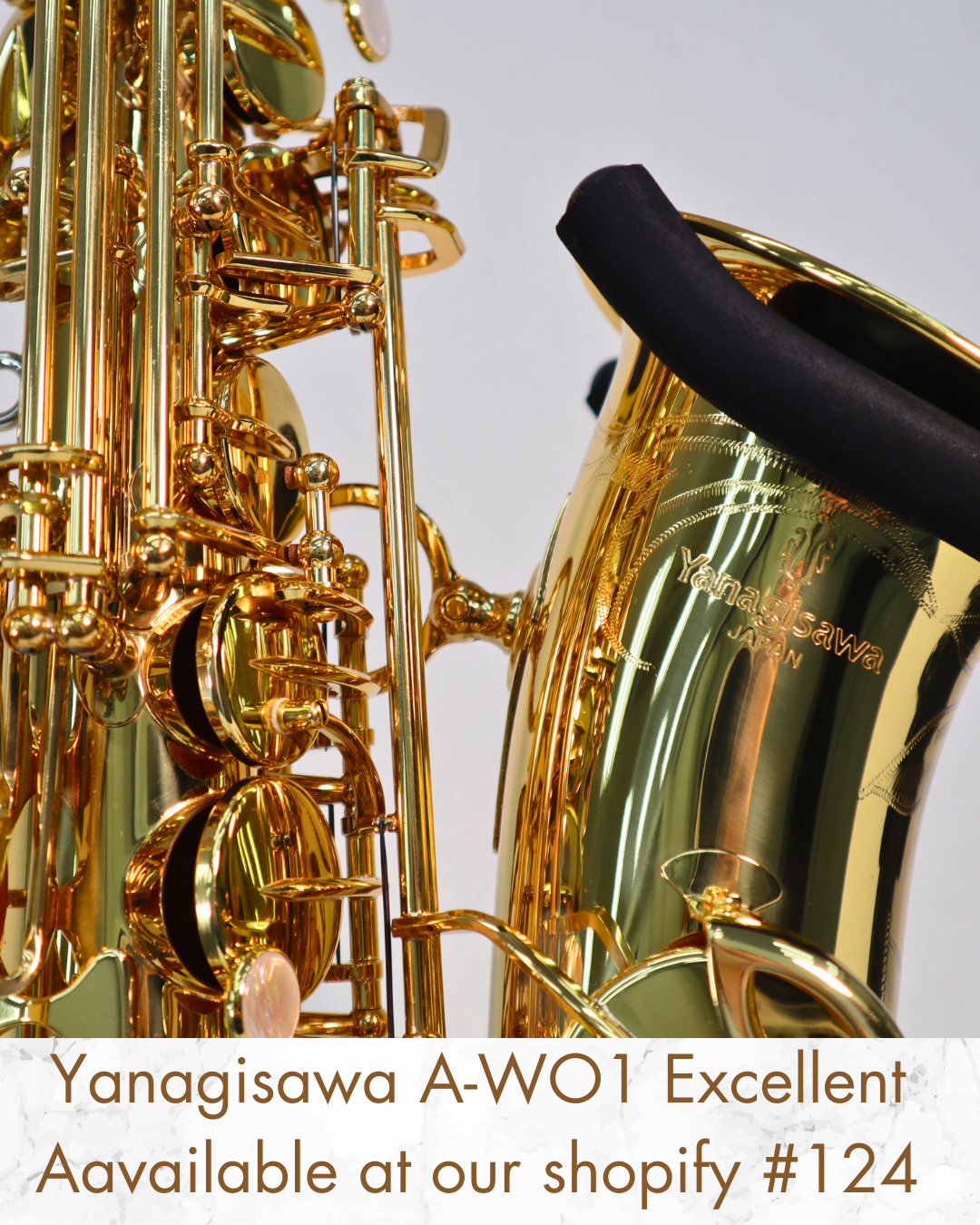 Yanagisawa A-WO1 Alto Saxophone 00361206 Excellent Made in Japan In Stock #124