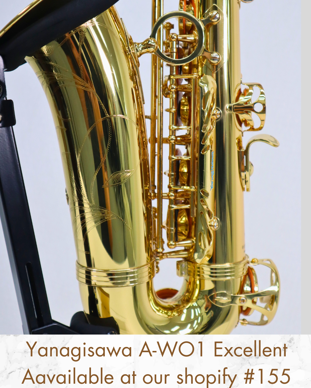 Yanagisawa Alto Saxophone A-WO1 00341836 Excellent Made in Japan In stock #155