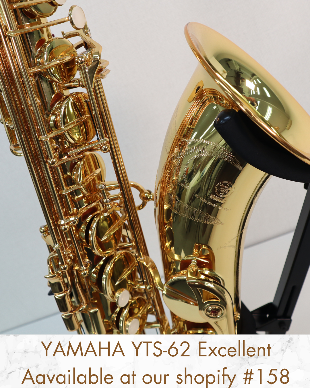 YAMAHA YTS-62 Tenor Saxophone C50448 Excellent Made in Japan In stock #158