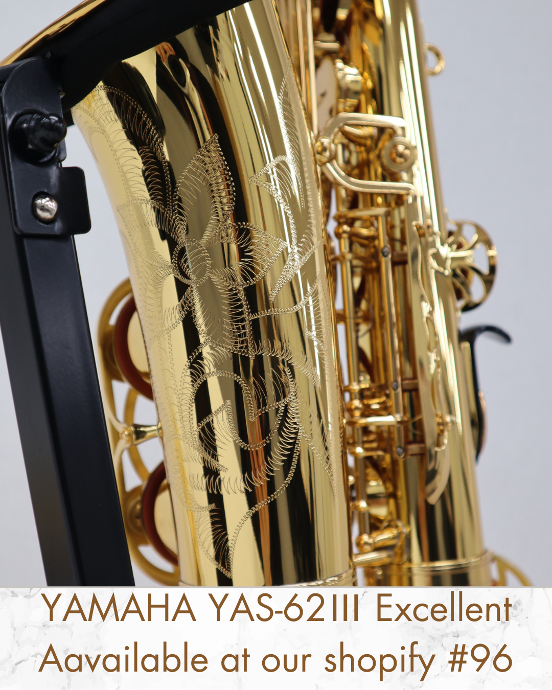 YAMAHA YAS-62Ⅲ(C69055)Excellent Cond. Alto Saxophone MADE IN JAPAN in Stock #96