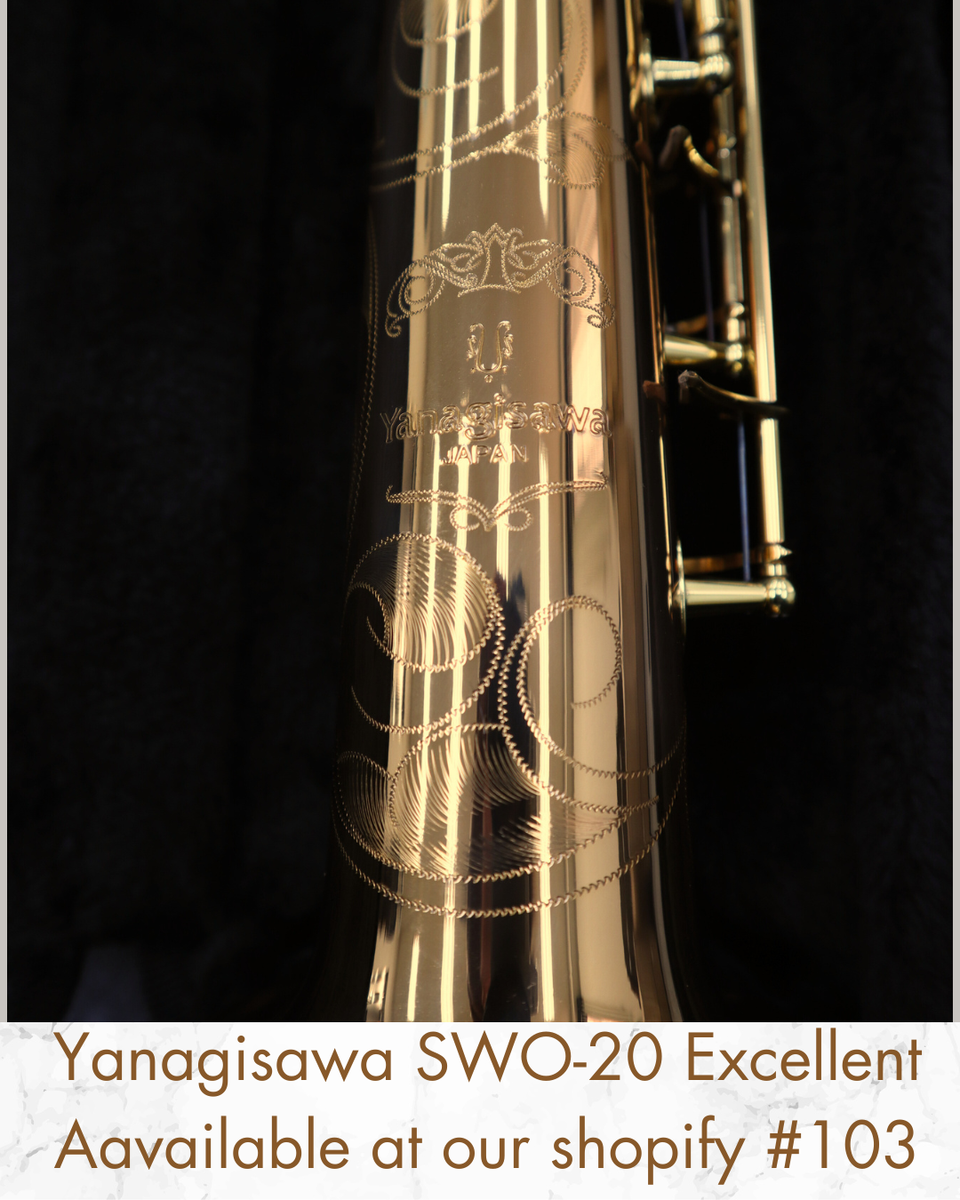 Yanagisawa S-WO20 Soprano Saxophone 0410047 Excellent Made in Japan In Stock #103