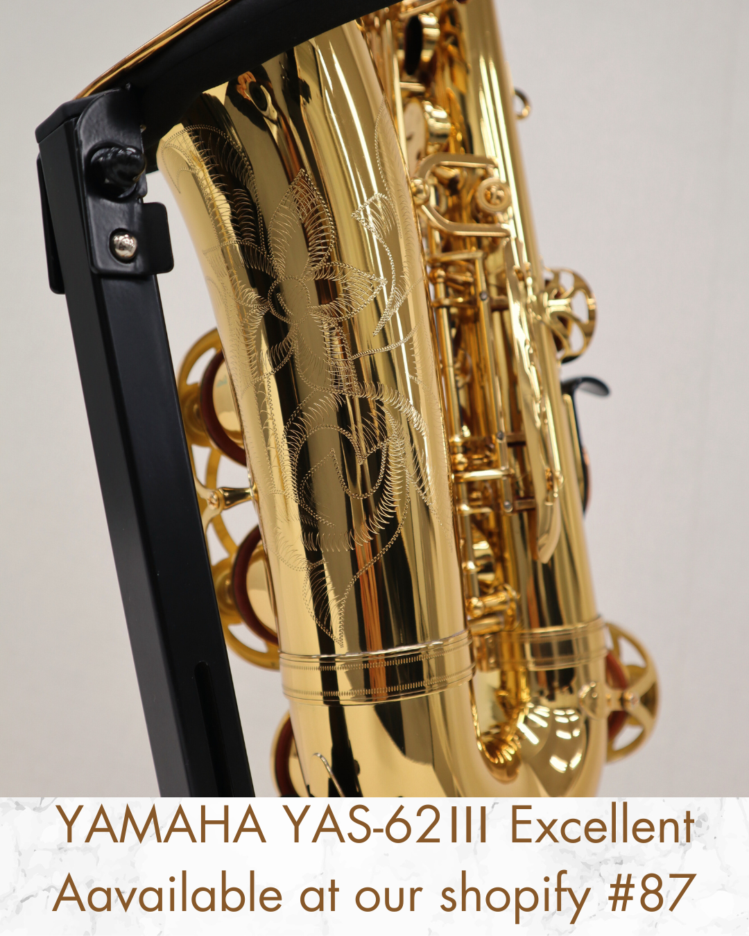 YAMAHA YAS-62Ⅲ(C74982)Excellent Cond. Alto Saxophone MADE IN JAPAN in Stock #87
