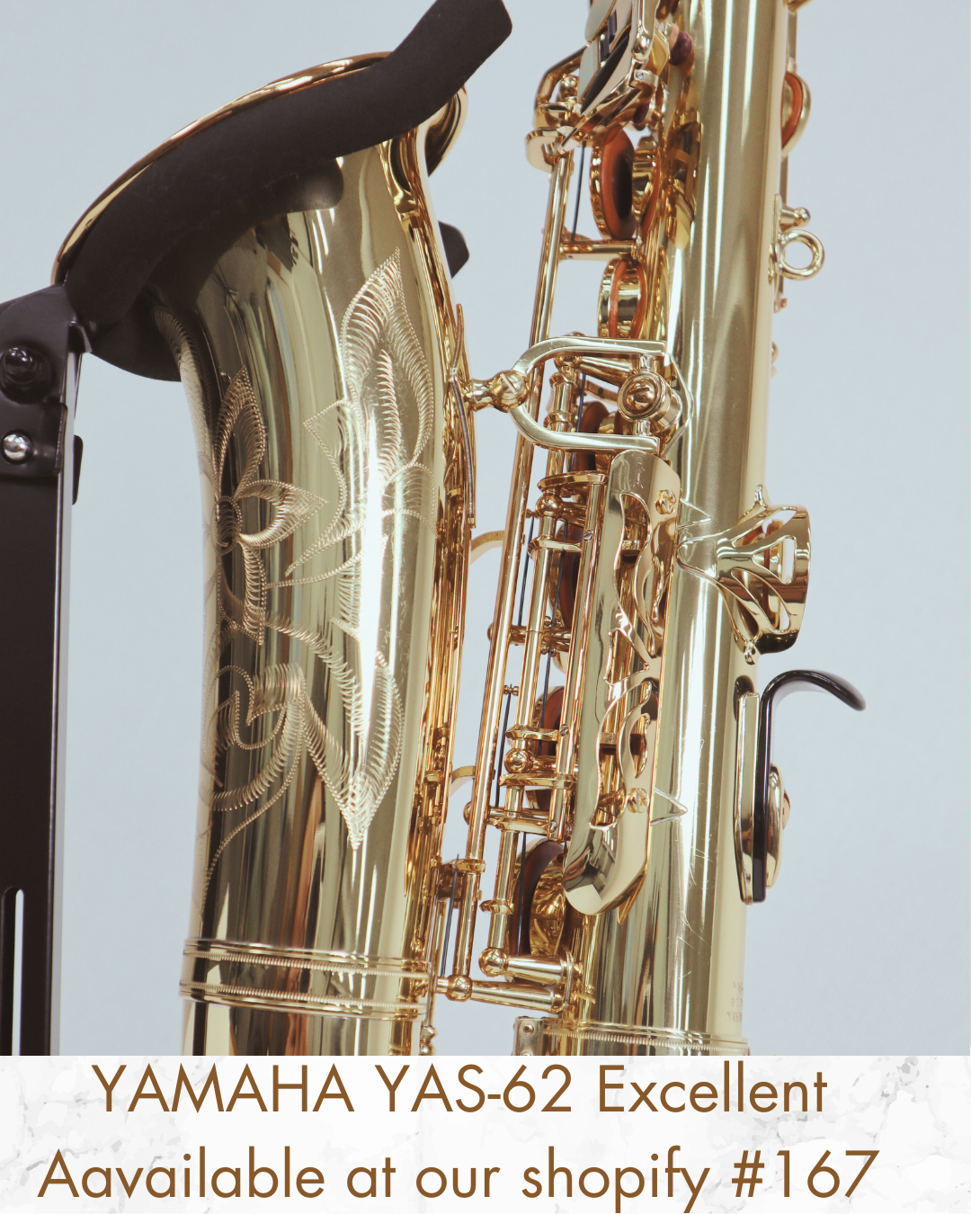 YAMAHA Alto Saxophone YAS-62 Excellent D77965 made in Japan In stock #167
