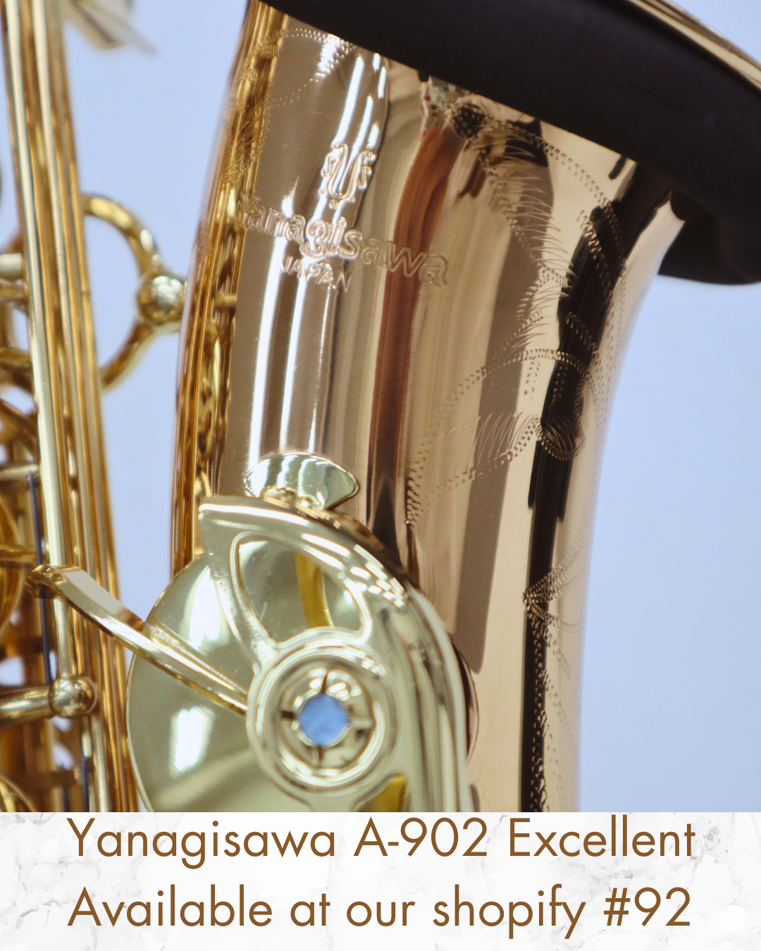 Yanagisawa A-902 (00260572) Alto Saxophone Excellent Made in Japan In Stock #92