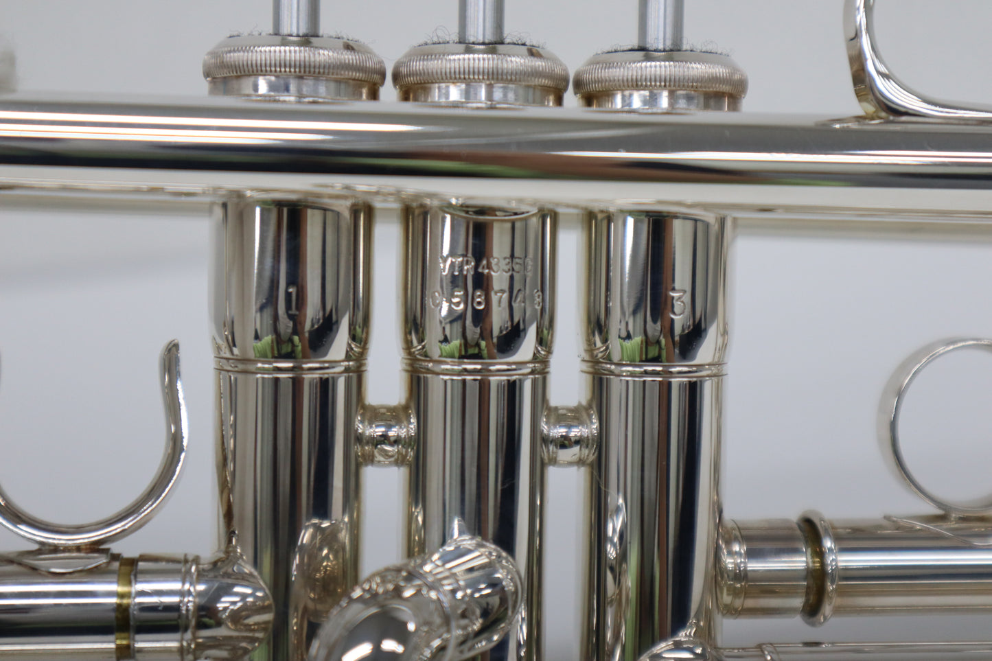 YAMAHA YTR-4335GS silver Trumpet (C58748) Excellent made in Japan in stock #B12