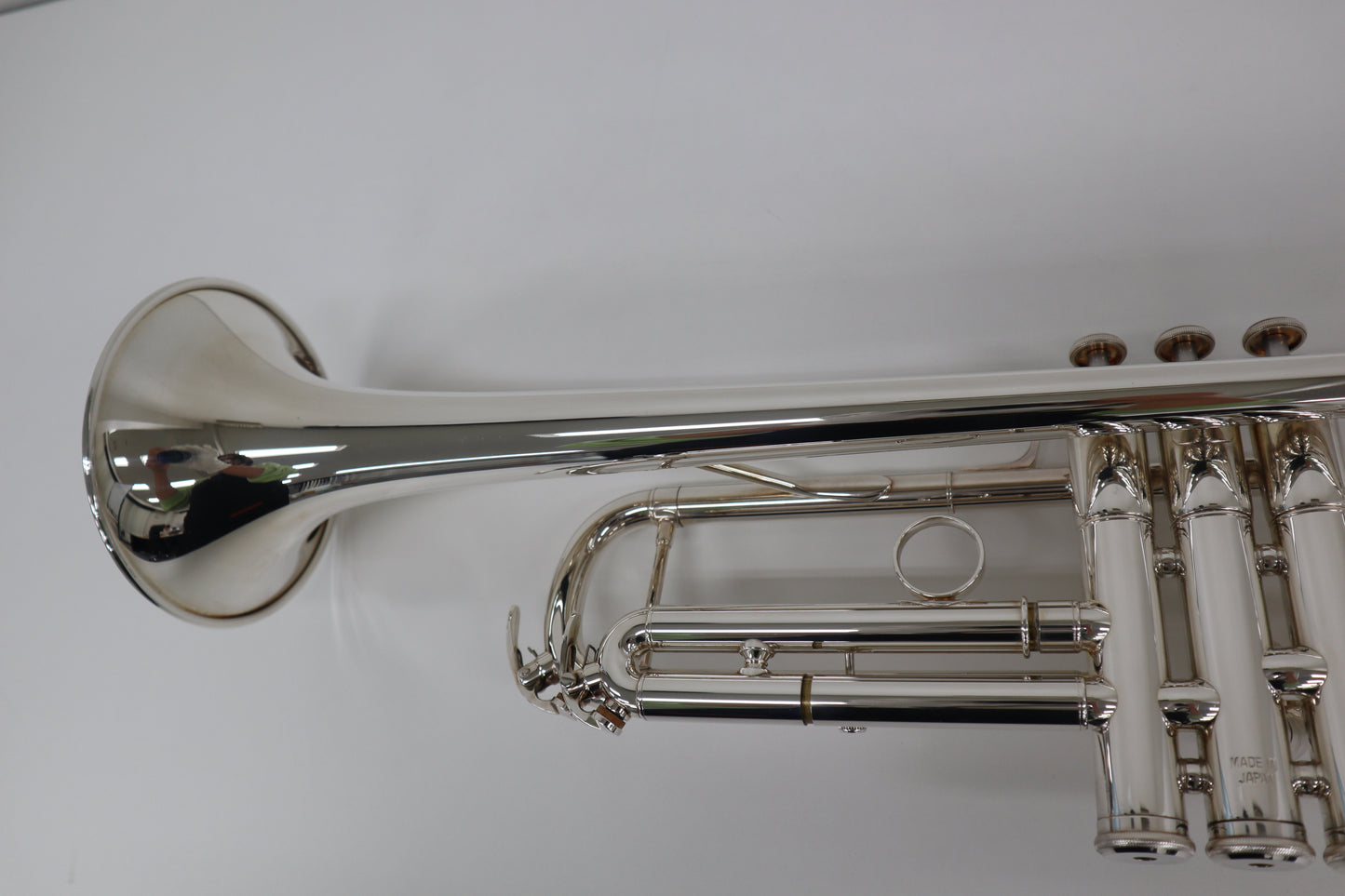 YAMAHA YTR-4335GS silver Trumpet (C58748) Excellent made in Japan in stock #B12