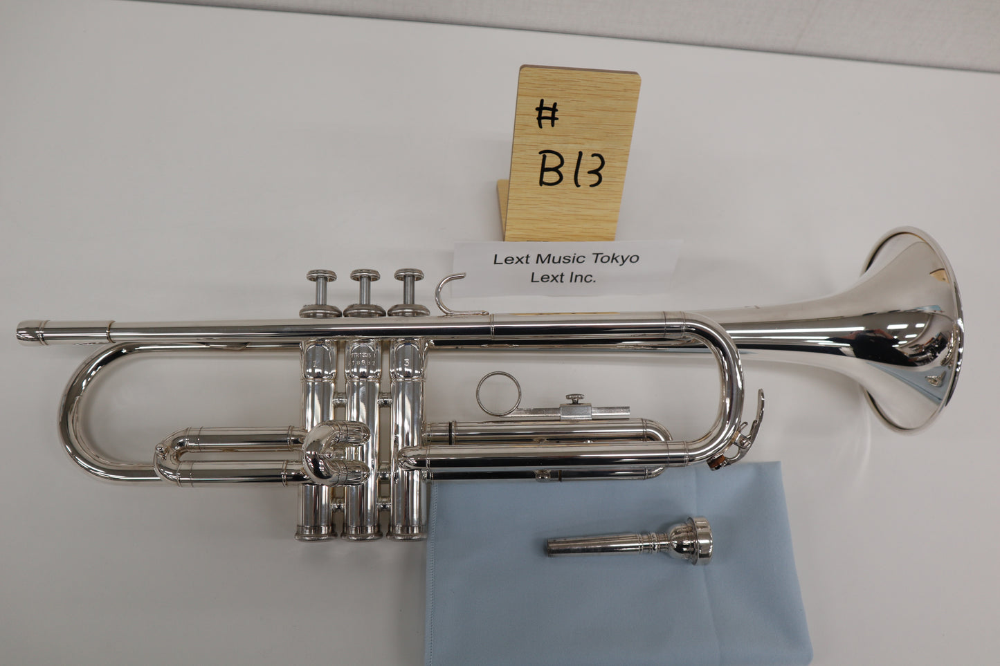 YAMAHA YTR-1335S Silver Trumpet Excellent - Made in Japan (918682) In Stock #B13