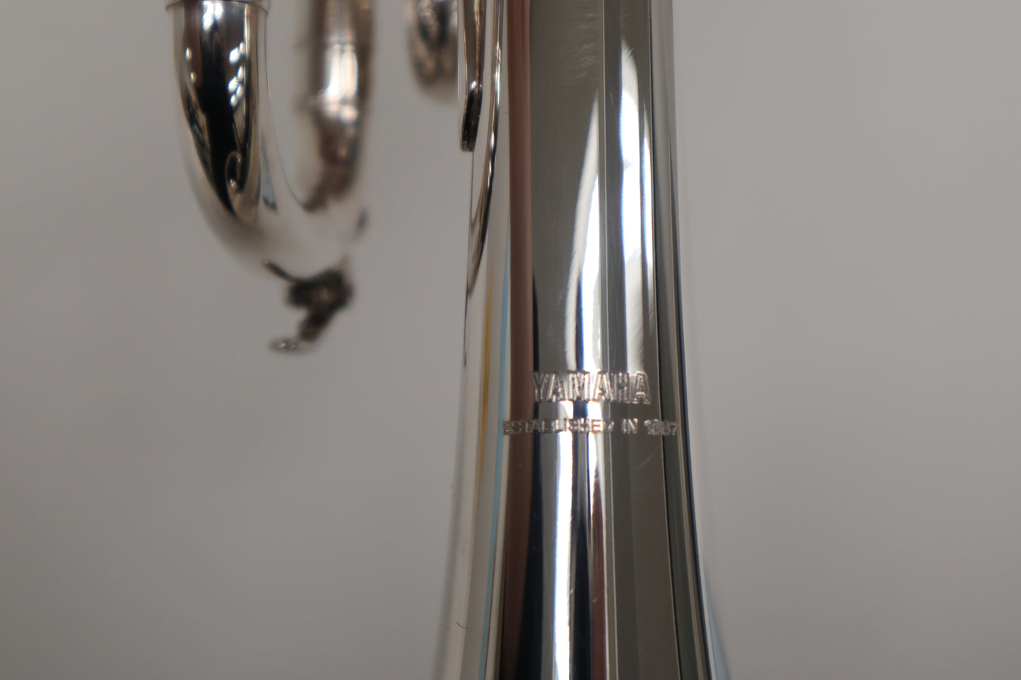 YAMAHA YTR-1335S Silver Trumpet Excellent - Made in Japan (918682) In Stock #B13