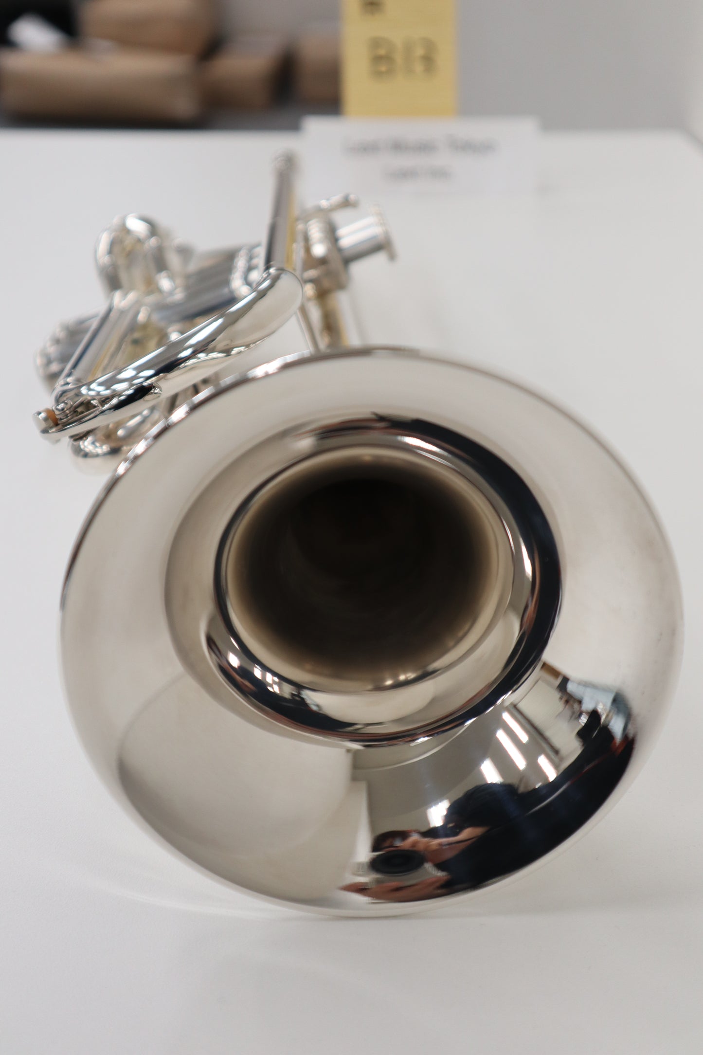 YAMAHA YTR-1335S Silver Trumpet Excellent - Made in Japan (918682) In Stock #B13