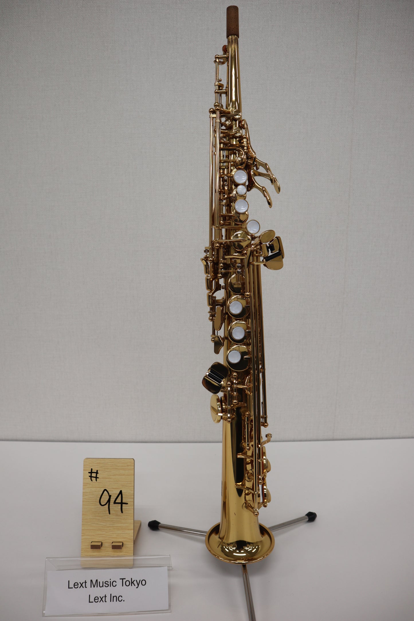 YAMAHA YSS-475 (002337) Soprano Saxophone Excellent MADE IN JAPAN in Stock #94