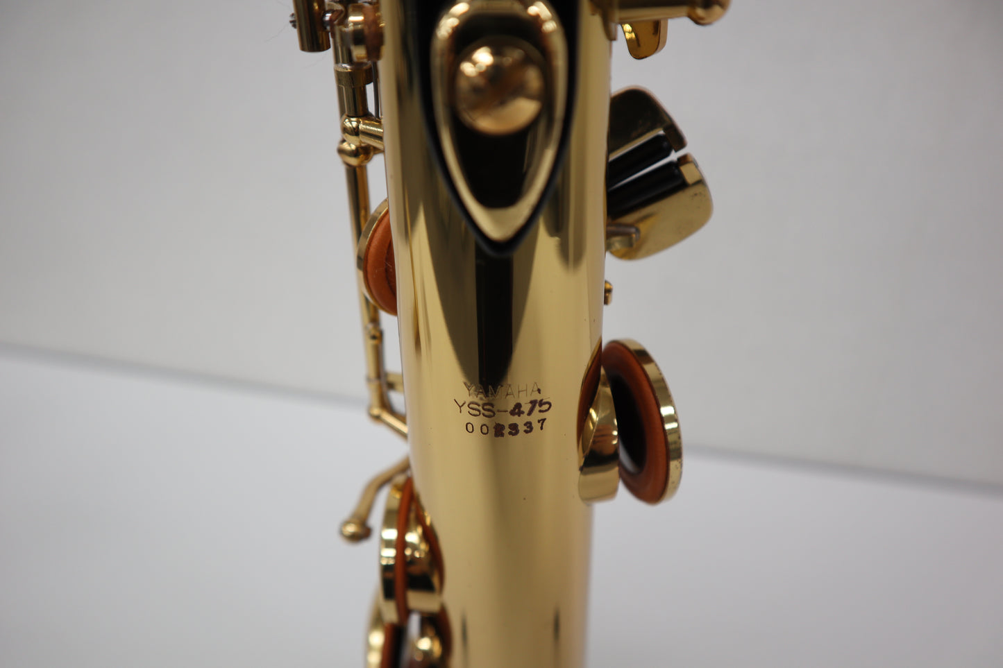YAMAHA YSS-475 (002337) Soprano Saxophone Excellent MADE IN JAPAN in Stock #94