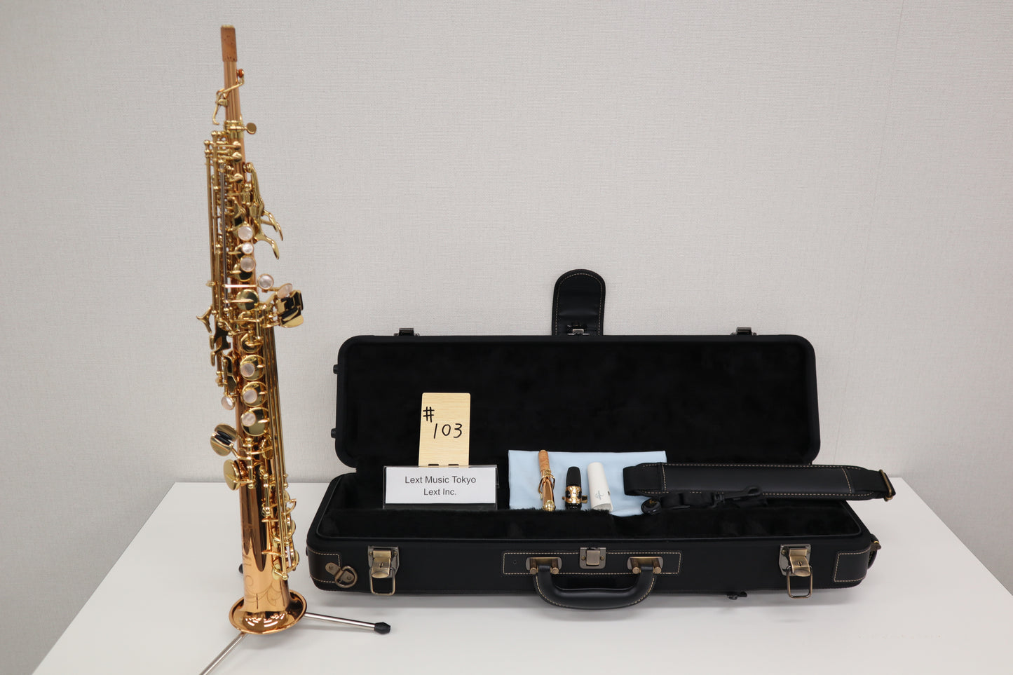 Yanagisawa S-WO20 Soprano Saxophone 0410047 Excellent Made in Japan In Stock #103