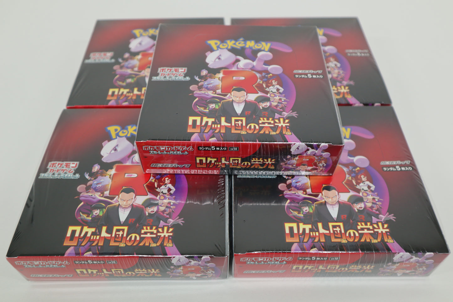 Pokemon Card SV10 The Glory of Team Rocket Booster Box Japanese w/shrink In stock