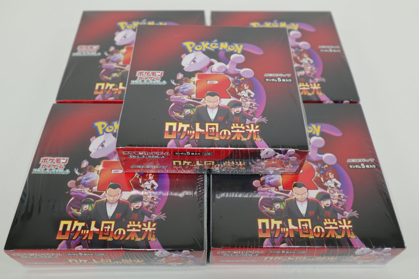 Pokemon Card SV10 The Glory of Team Rocket Booster Box Japanese w/shrink In stock