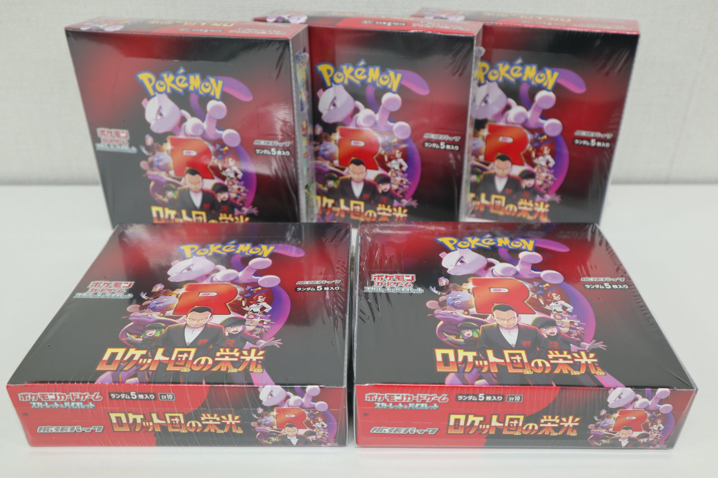 Pokemon Card SV10 The Glory of Team Rocket Booster Box Japanese w/shrink In stock