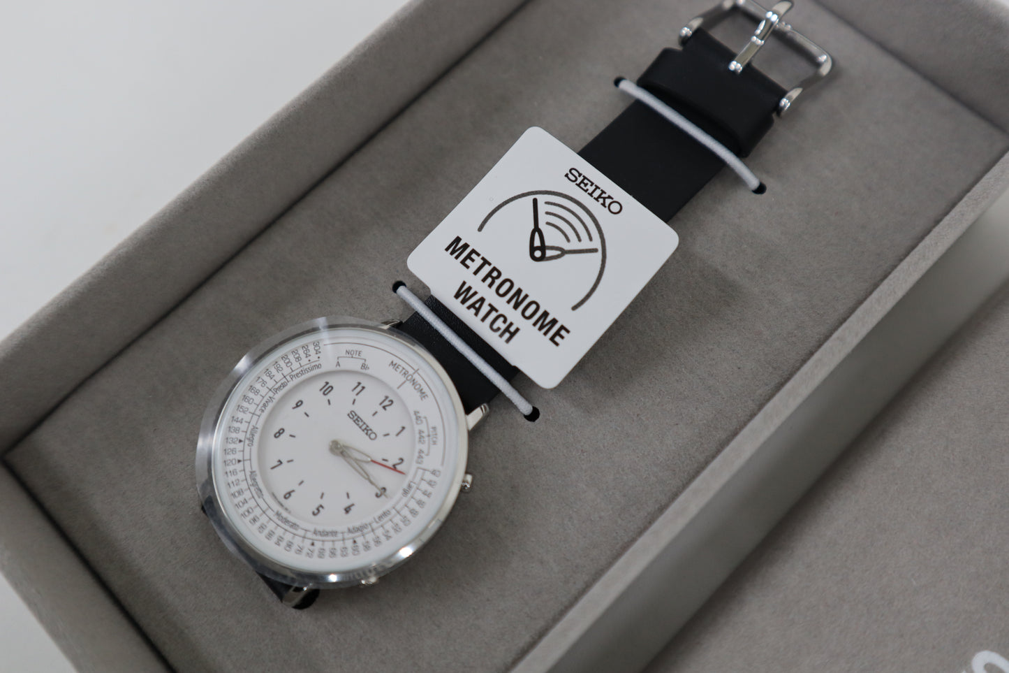 SEIKO Metronome Watch Standard With Gift Wrapping From Japan