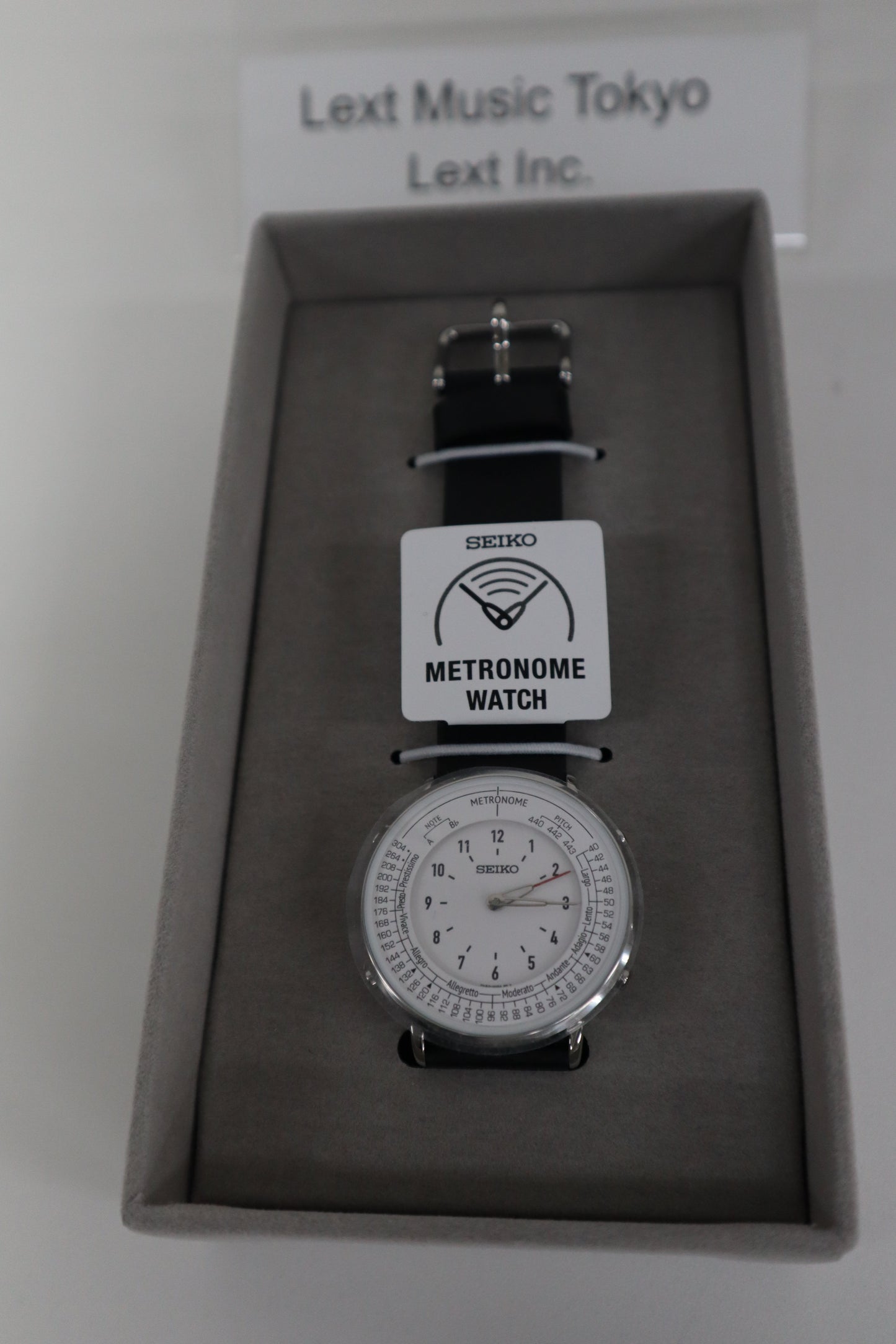 SEIKO Metronome Watch Standard With Gift Wrapping From Japan