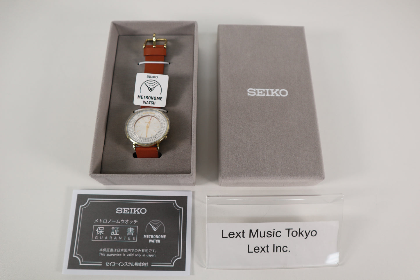 SEIKO Metronome Watch Standard With Gift Wrapping From Japan