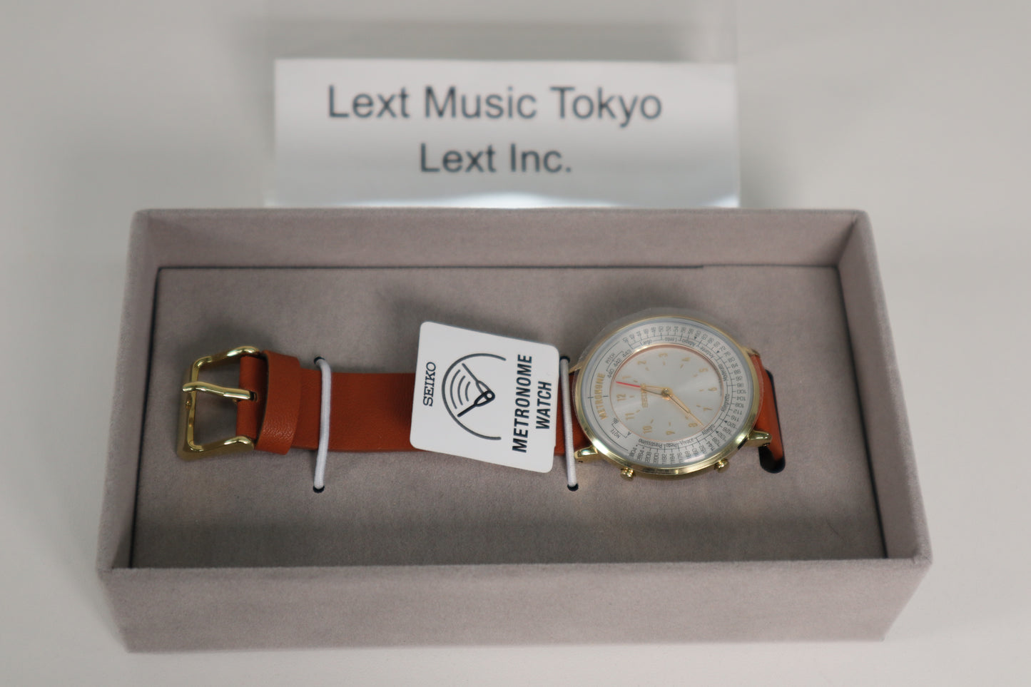 SEIKO Metronome Watch Standard With Gift Wrapping From Japan