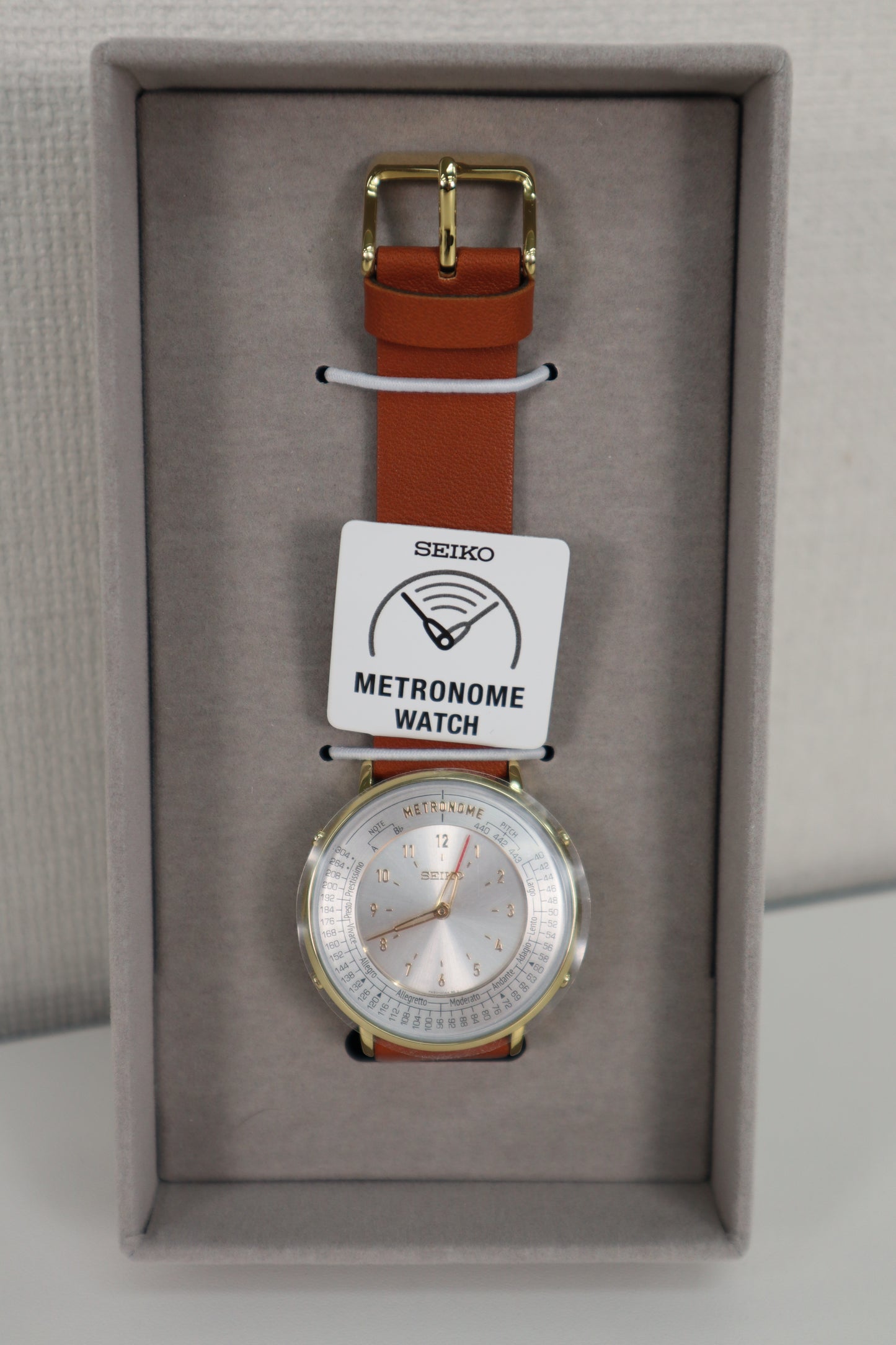 SEIKO Metronome Watch Standard With Gift Wrapping From Japan