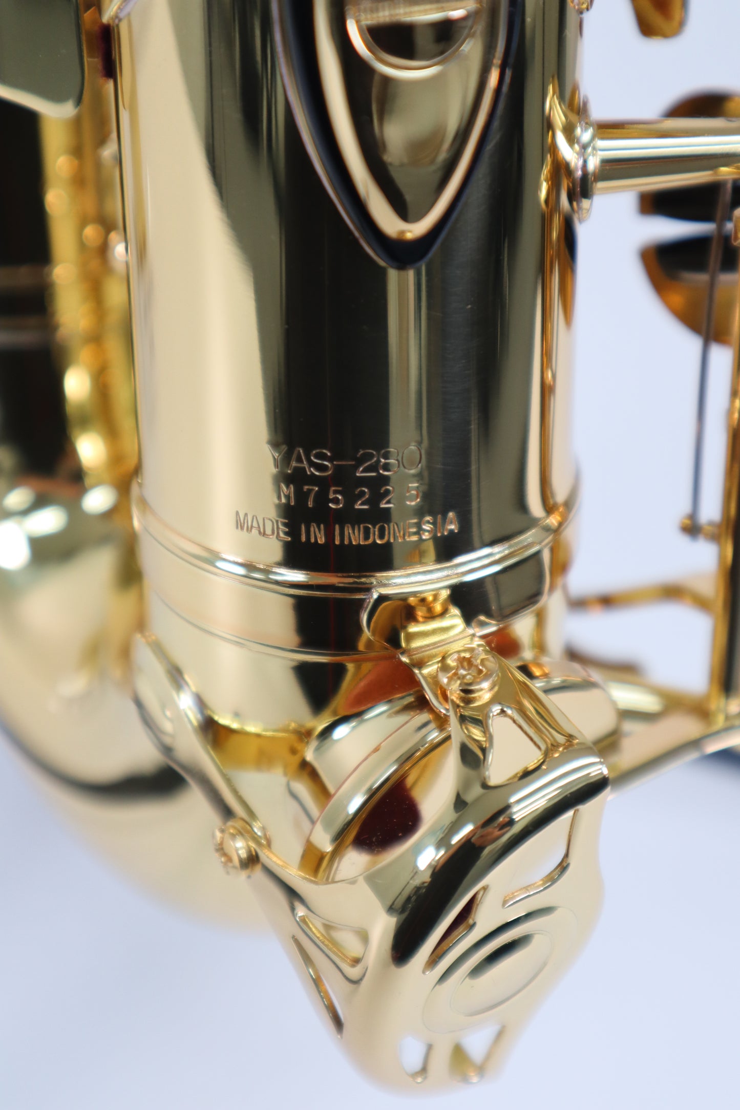 YAMAHA YAS-280 Alto Saxophone M75225 Excellent made in Indonesia In Stock #129