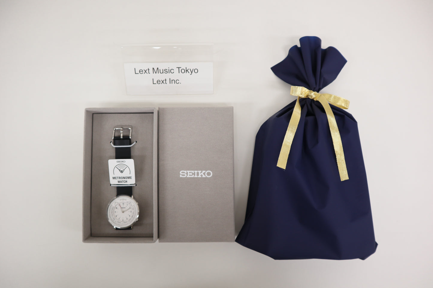 SEIKO Metronome Watch Standard With Gift Wrapping From Japan