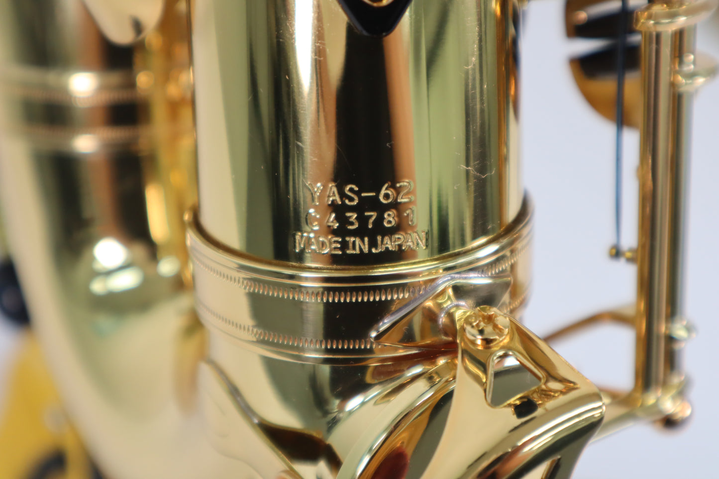 YAMAHA Alto Saxophone YAS-62 C43781 Excellent Cond. Made in Japan In Stock #135
