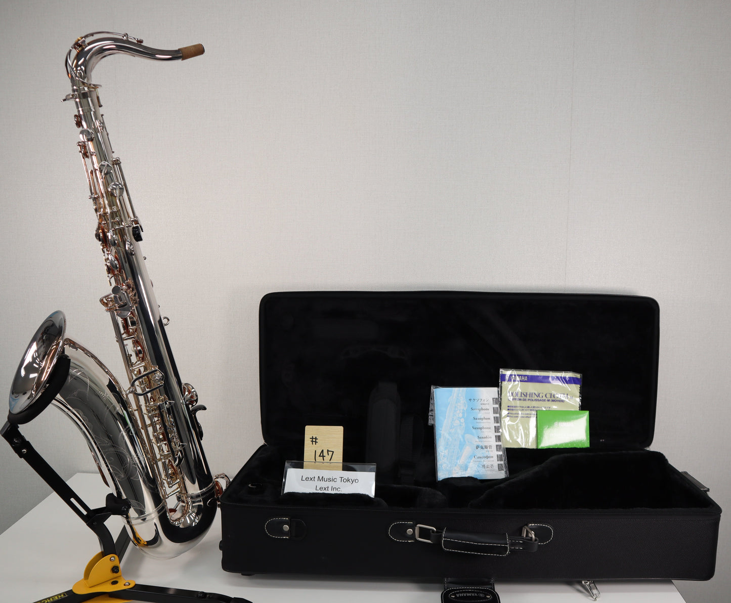 YAMAHA Tenor Saxophone YTS-62S Silver E39156 Made in Japan In stock #147