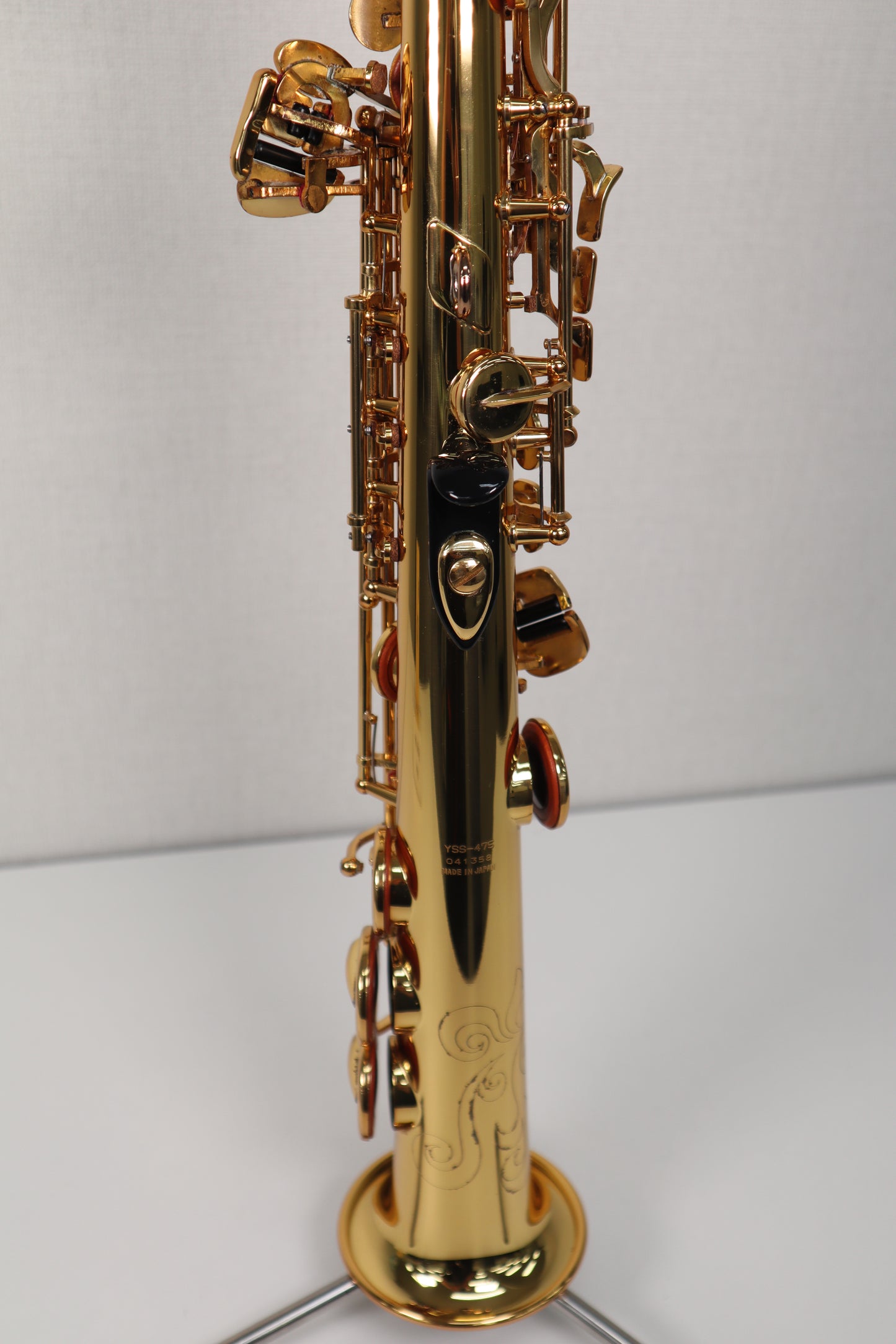 YAMAHA YSS-475 Soprano Saxphone 041358 Made in Japan Excellent In Stock #156