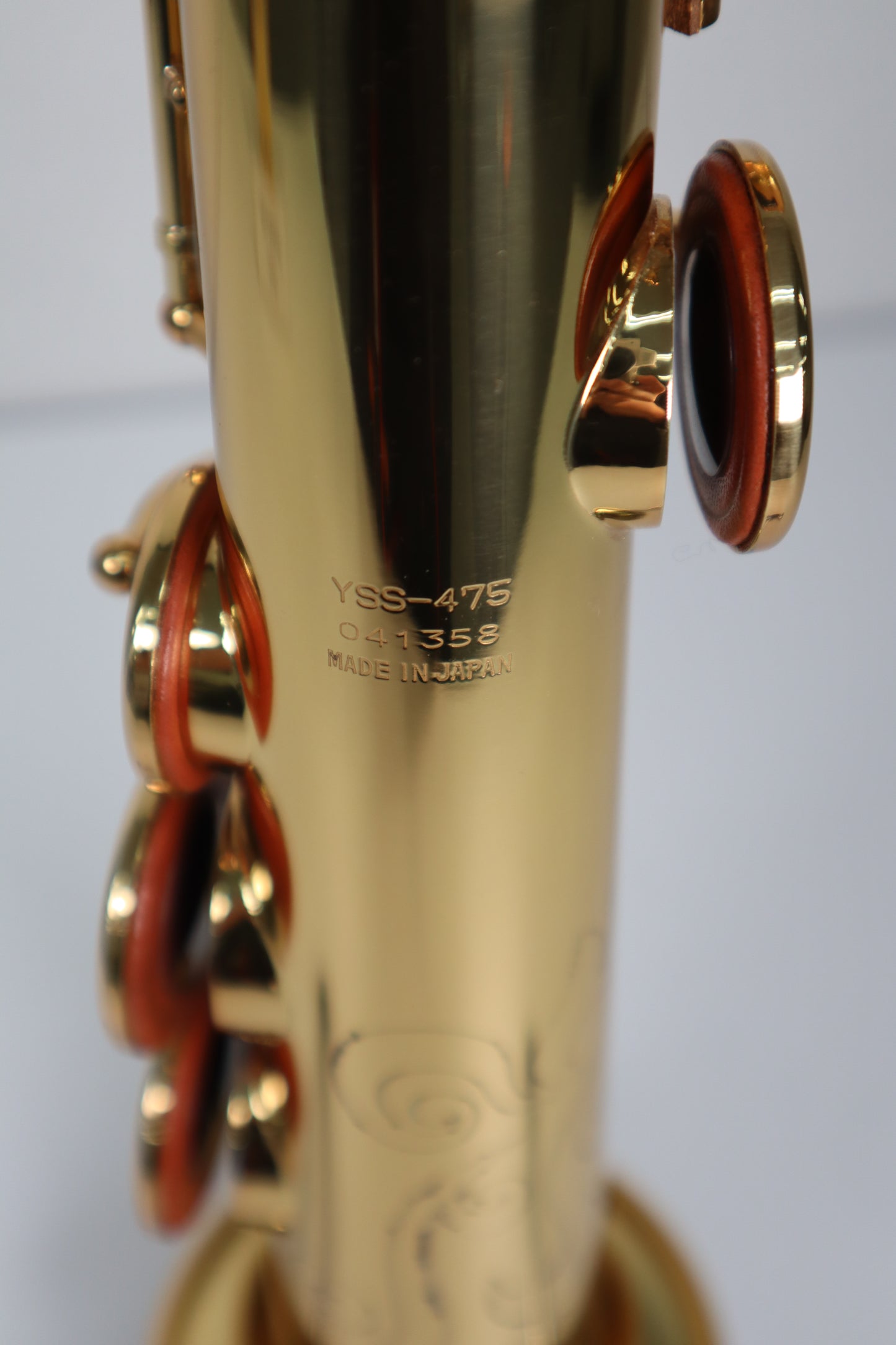 YAMAHA YSS-475 Soprano Saxphone 041358 Made in Japan Excellent In Stock #156