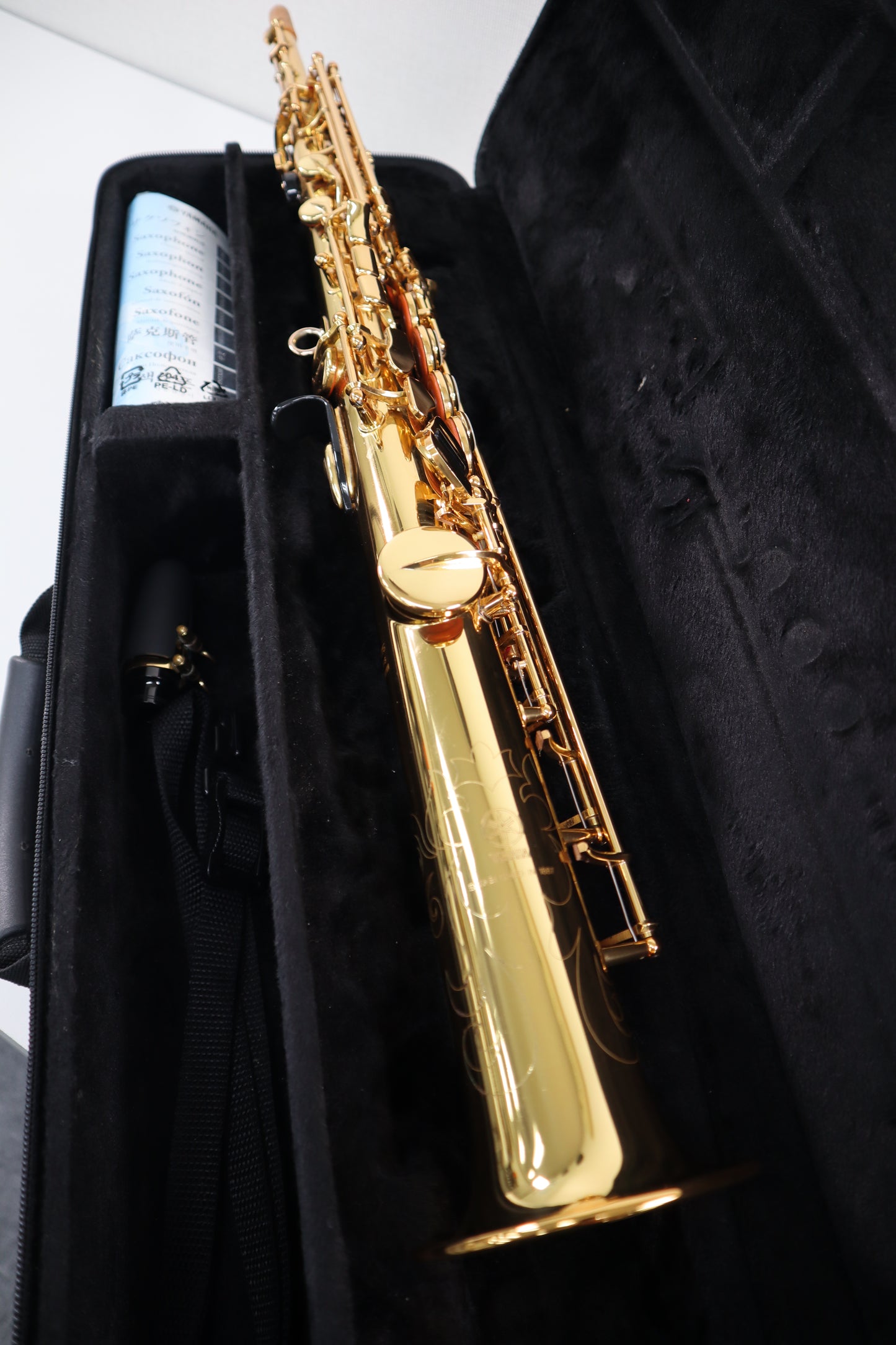 YAMAHA YSS-475 Soprano Saxphone 041358 Made in Japan Excellent In Stock #156