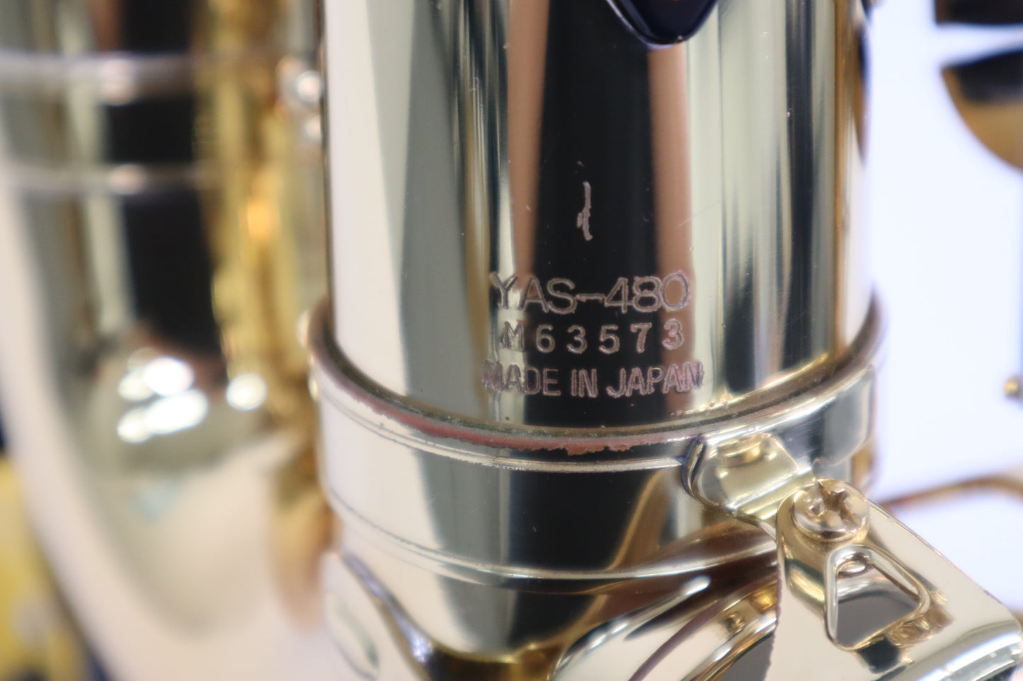 YAMAHA Alto Saxophone YAS-480 M63573 Excellent MADE IN JAPAN In Stock #160