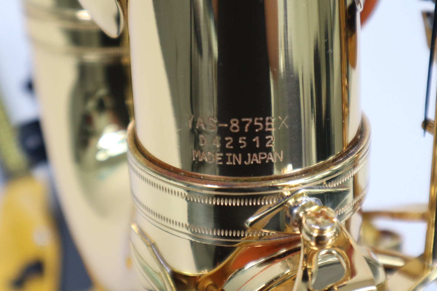 YAMAHA YAS-875EX Alto Saxophone D42512 Great Made in Japan In Stock #169