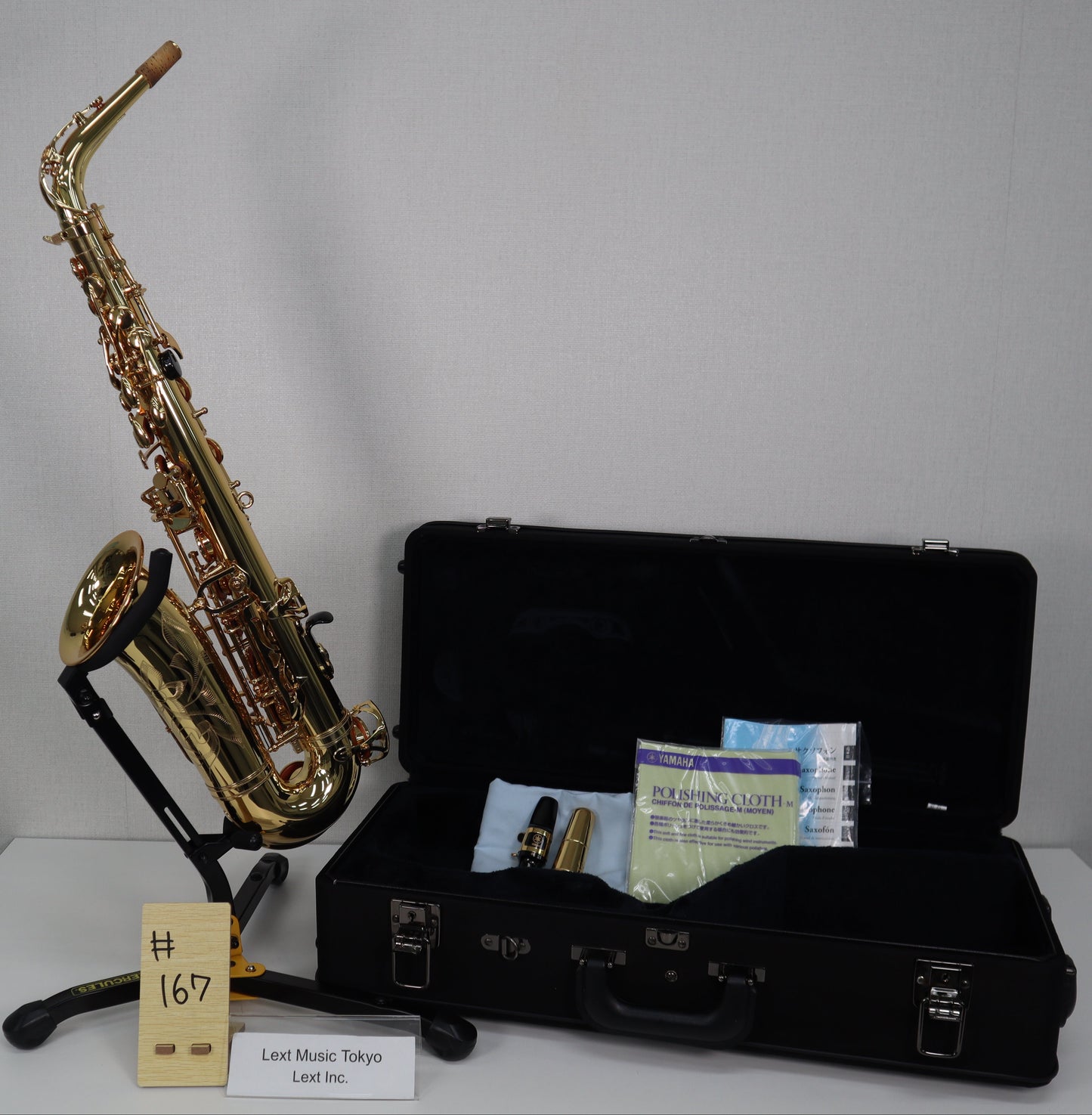 YAMAHA Alto Saxophone YAS-62 Excellent D77965 made in Japan In stock #167