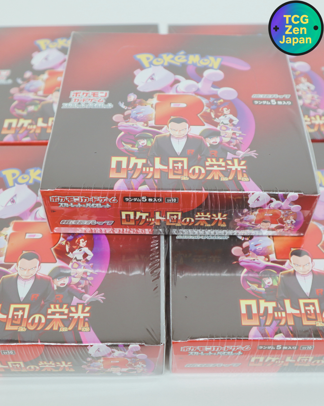 Pokemon Card SV10 The Glory of Team Rocket Booster Box Japanese w/shrink In stock