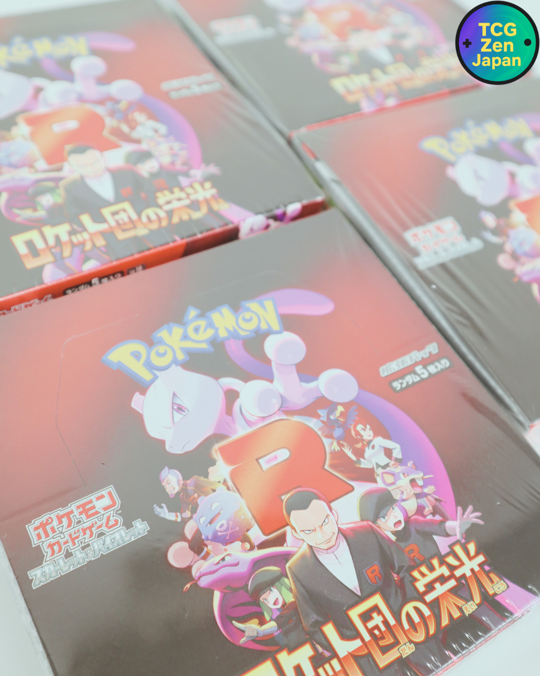 Pokemon Card SV10 The Glory of Team Rocket Booster Box Japanese w/shrink In stock