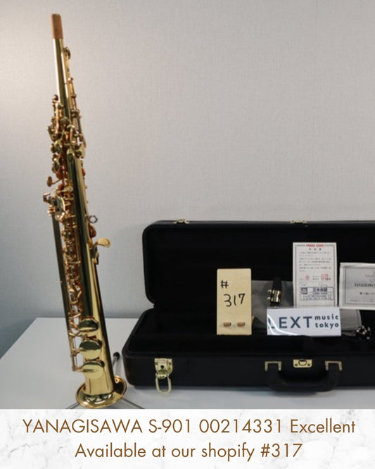 Yanagisawa S-901 Soprano Saxophone 00214331 Excellent Made in Japan #317