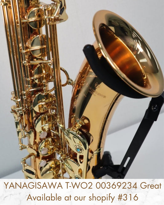 Yanagisawa T-WO2 Tenor Saxophone 00369234 Great Made in Japan #316