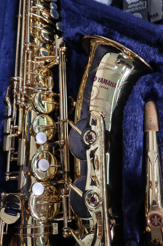 YAMAHA YAS-62 Purple Logo Alto Saxophone 015914 Excellent Made in Japan #213