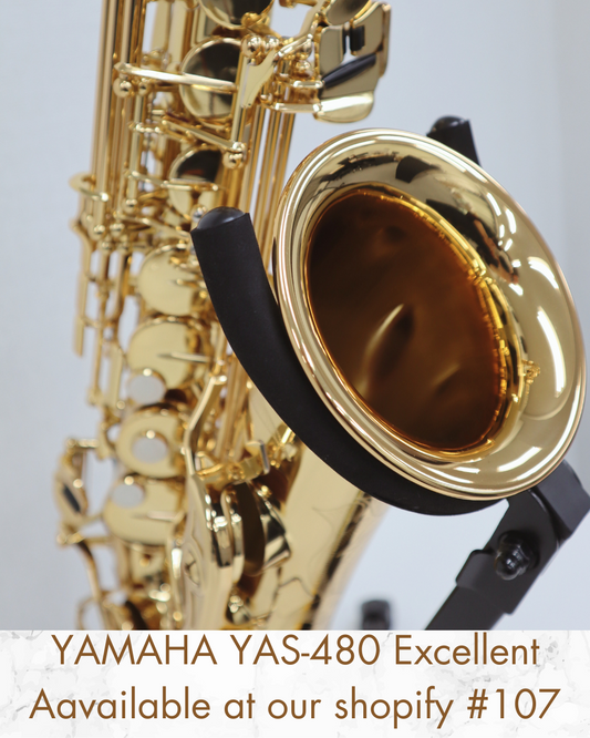 YAMAHA YAS-480 alto Saxophone N78804 Excellent made in Indonesia In Stock #107
