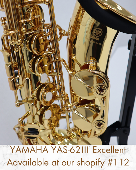 YAMAHA YAS-62Ⅳ (F94529) Excellent Alto Saxophone MADE IN JAPAN in Stock #112