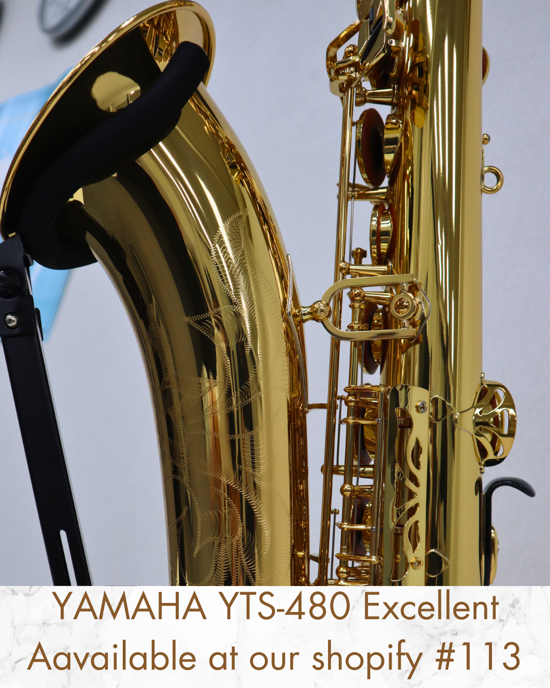 YAMAHA YTS-480 (D88011) Tenor Saxophone Excellent MADE IN JAPAN In Stock #113