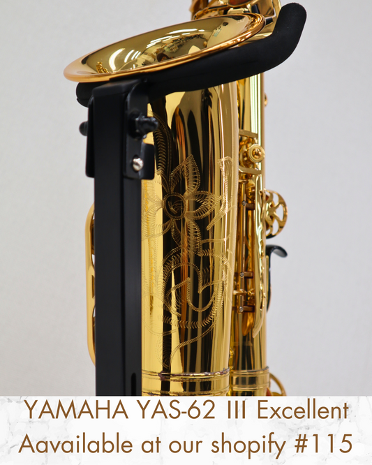 YAMAHA YAS-62Ⅲ (314316) Excellent Alto Saxophone MADE IN JAPAN In Stock #115