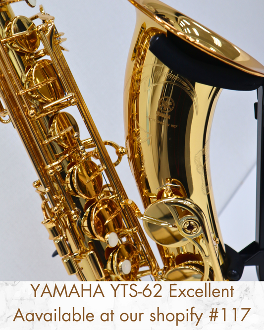 YAMAHA YTS-62 Tenor Saxophone Made in Japan Excellent (E93381) In stock #117