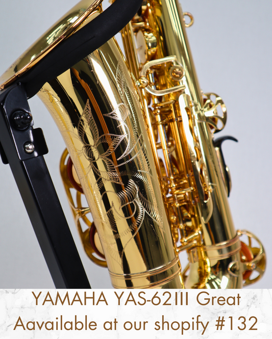 YAMAHA Alto Saxophone YAS-62Ⅲ Great Cond. D55837 Made in Japan In Stock #132