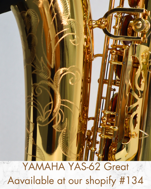 YAMAHA YAS-62 3rd 62Neck Alto Saxophone D92845 Great made in Japan In Stock #134