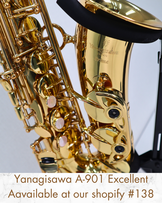 Yanagisawa A-901 Alto Saxophone 00222458 Excellent made in Japan In Stock #138