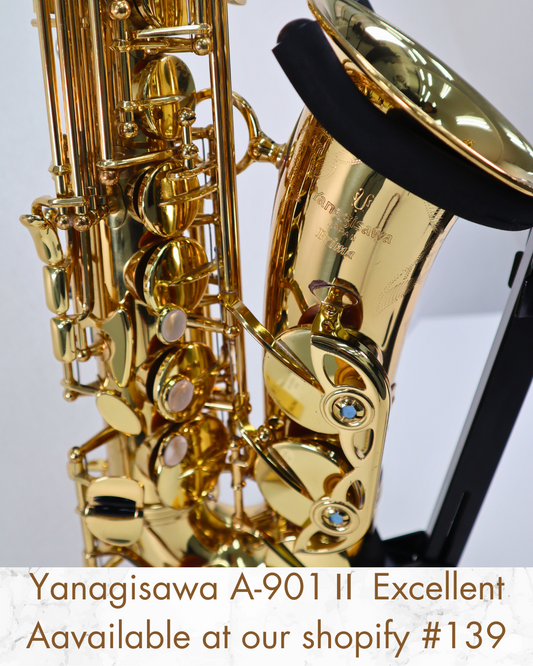 Yanagisawa A-901 Ⅱ Alto Saxophone Excellent 00242360 made in Japan In Stock #139
