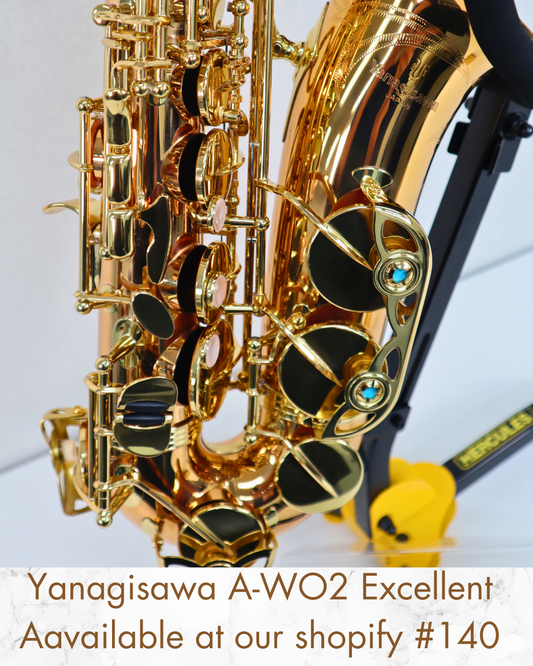 Yanagisawa A-WO2 Alto Saxophone 00345547 Excellent Made in Japan in stock #140